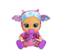 CRY BABIES Dressy Fantasy Bruny, Poupée Interactive qui Pleure de Vraies Larmes avec des Cheveux à Coiffer, des Vêtements à Porter et des Accessoires, Jouet et Cadeau pour Garçons et Filles