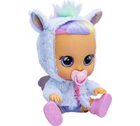 CRY BABIES Dressy Fantasy Jenna, Poupée Interactive qui Pleure de Vraies Larmes avec des Cheveux à Coiffer, des Vêtements à Porter et des Accessoires, Jouet et Cadeau pour Garçons etFilles,Multicolore