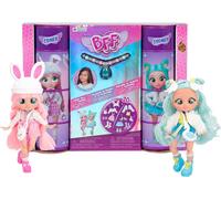 Cry Babies Ensemble de 2 poupées BFF de mode à collectionner : Coney & Sydney