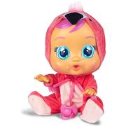 CRY BABIES Fancy Le Flamant Rose Poupée Interactive Qui Pleure Des Larmes Vraies