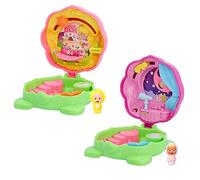 CRY BABIES Little Changers Sunny et Moon | Pack de 2 Capsules de Collection en Forme de Fleur Comprenant Deux Mini-poupées, Deux Pipettes et Deux Dépliants +3 Ans