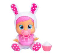 Cry Babies Loving Care Coney | Poupée bébé Qui pleure de Vraies Larmes avec Pyjama et 3 Accessoires - Jouet et Cadeau pour garçons et Filles