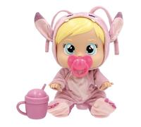 Cry Babies Loving Care Disney Angel, Poupée Pleureur Inspirée par Angel, Comprend 3 Accessoires et pleure de Vraies Larmes, Filles-garçons à partir de 3 Ans, Rose