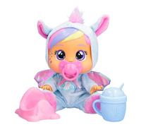 Cry Babies Loving Care Fantasy Jenna, Poupon Jenna Loving Care avec 3 Accessoires pour Jouer, Elle Pleure de Vraies Larmes, Jouet Cadeau pour Enfants âgés de 18 Mois et Plus