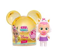 CRY BABIES MAGIC TEARS DISNEY Marie - Collectible Mini Poupée inspirée du personnage Marie de Disney, avec des détails dorés et qui pleure de vraies larmes- Jouet Cadeau pour Garçons et Filles +3 ans