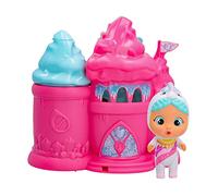 CRY BABIES MAGIC TEARS Icy World Château en Verre d'Elodie | Playset de la Princesse Elodie avec 9 Accessoires - Jouet pour garçons et filles +3 Ans