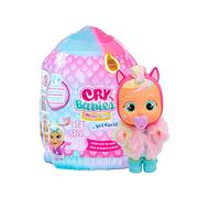Cry Babies Magic Tears Icy World Keep Me Warm, Mini Poupée Surprise à Collectionner qui Pleure avec 7 Accessoires, Jouet et cadeau pour Enfants +3 Ans