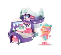 CRY BABIES MAGIC TEARS Igloo de Kristal | Mini poupée exclusive Kristal et le playset igloo magique qui crée de la neige | Pour filles et garçons à partir de 3 ans