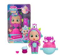 Cry Babies Magic Tears Jumpy Monsters, Stars Fuzz, Poupée à Collectionner avec Pyjama Monstre, Jouet Filles et Enfants +3 Ans