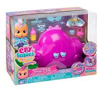 Armoire et mini poupée Jenna - IMC TOYS - Crying Babies Magic Tears - 15 accessoires - Rose - A partir de 3 ans