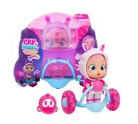 CRY BABIES MAGIC TEARS STARS STAR CONEY - Collectible Mini Poupée habillée d'une jolie tenue, et dispose d'une capsule 2 en 1, avec étoile phosphorescente- Jouet Cadeau pour Garçons et Filles +3 ans