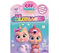 Cry Babies - Mes coloriages - Cahier de coloriages - Avec des stickers - Dès 5 ans