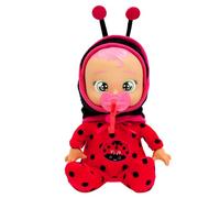 Cry Babies Newborns Lady Poupée bébé en Peluche Poupée bébé en Peluche avec Pyjama de Nouveau-né, Peut s’asseoir et pleure Vraiment Filles-garçons à partir de 3 Ans