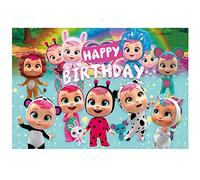 Cry Babies-Plans Photographiques - Mágicas Fondo Fournitures de Décoration Photographie Fond Photos Bannière Décor Booth Prop Decorations Birthday Photography Background 150 x 100 cm