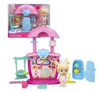 Cry Babies Playtime Cuisine de Chloe, Mini Poupée, Set de Jeu pour Compléter Votre Monde Playtime, 14+ Accessoires et Figure Exclusive, Pleure de Vraies Larmes, Jouet Cadeau pour Enfants de 4 a 6 Ans