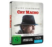 Cry Macho Clint Eastwood 4K Ultra HD Blu-ray + Blu-ray Steelbook 2021 Region B G