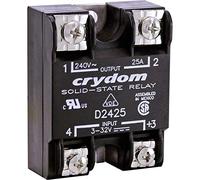 CRYDOM Relais à Semi-conducteurs D2410 10 A Tension de Contact (Max.): 280 V/AC à Commutation au zéro de Tension 1 pc(s