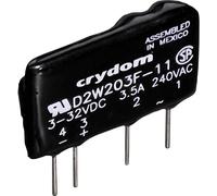 Crydom Relais à semi-conducteurs D2W202F 2 A Tension de contact (max.): 280 V/AC à commutation au zéro de tension 1 pc(s)