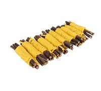 Cryfokt 10Pcs Hamster Chew Toys Natural Branch Chew Sticks for Small Pets