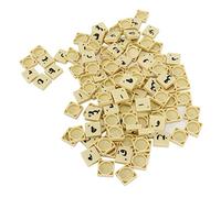 Cryfokt 110 Pièces de Mots Croisés en Plastique, Pièces D'échecs pour Les Capacités Cognitives des Enfants, Adaptées aux Jeux Parents-Enfants, Matériau Résistant à l'usure
