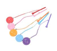 Cryfokt 3 1/4 Pouce Bois Tees de Golf Multicolores avec Cordons