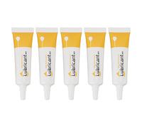 Cryfokt 5 Pièces 10 G de Lubrifiant pour Fermeture éclair, Graisse de Fermeture éclair étanche pour Métal et Plastique, Lubrifiant Facile à pour Pièces D'imprimante de