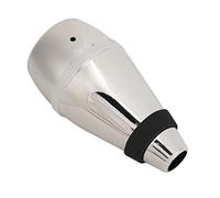 Cryfokt ABS Plastic Trumpet Mute with Foam Pad Fully Enclosed Silencer
