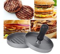 Cryfokt Accessoire de Cuisine de Moule de Fabricant de Galette de Hamburger D'alliage de Zinc-Aluminium, Exécution Exquise pour des Hamburgers