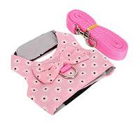 Cryfokt Accessoires pour Petits Animaux, Gilet de Haute qualité, Ensemble de Sangles de Poitrine pour des Promenades Animées et éviter l'obésité (L)
