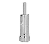 Cryfokt Adaptateur D'antenne Radio Universel, Connecteur Mâle pour Conversion Audio de Voiture, qualité Métallique Supérieure, s'adapte à la Plupart des Prises D'antenne ISO vers DIN, 1 unité
