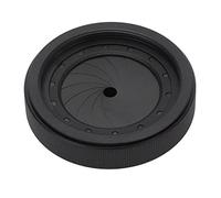 Cryfokt Adaptateur de l'iris, Résistance à la Corrosion 45 Mm ou M30 à M37 1,5 Mm à 26 ID Camera Membrane Aluminium Alliage Alliage en Acier Manuel Acier Commande pour SYSTÈME Optique
