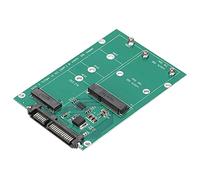 Cryfokt Adaptateur M.2 NGFF vers Stabilisateur de Performance Durable pour SSD 2,5 Pouces 3,5 Pouces, Matériau PCB de qualité, Prend en Charge la Vitesse élevée 6 Gbit/s, 1 unité