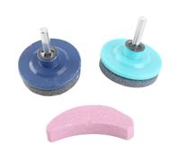 Cryfokt Affûteur de Lame de Tondeuse à Gazon Universel, Outil de Meulage Durable, Améliore l'efficacité 5,9oz 50x57mm pour Affûtage de Tondeuse à Gazon, Outils Manuels