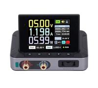 Cryfokt Alimentation CC Programmable Variable, Commutation Réglable 0-30 V 0-5 A 0-150 W, Sortie avec écran HD IPS 2,8", Entrée PD QC DC, sécurité Multiple pour la Maintenance et Le