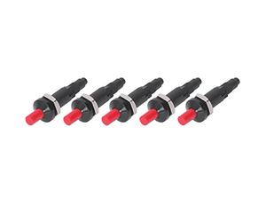 Cryfokt Allumeur à Bouton-Poussoir de Chauffage à Gaz Durable, 5 Pièces, pour Barbecue et Feux de Camp, avec Opération en Un et Résistance aux Hautes Températures