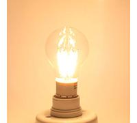 Cryfokt Ampoule à Filament LED E27 12 V 3 W Blanc Chaud Facile à Installer, Sûre et Longue Durée de Vie pour Cabine Téléphonique de Salle de Réunion (6W)