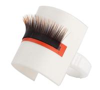Cryfokt Anneau de Colle pour Cils de Haute qualité pour une Greffe Efficace, Support de Cils en Forme de U, en Plastique Léger, adapté aux Artistes (Tasse ordinaire en forme de U)