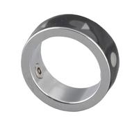 Cryfokt Anneau de Télécommande Intelligent pour TikTok et, Télécommande D'enregistrement Vidéo avec Caméra Longue Durée de Vie pour iOS - Noir (Taille 8-60mm)