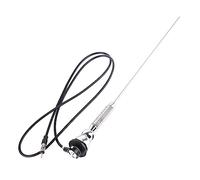Cryfokt Antenne D'antenne de Voiture, Montage Pivotant à 180 ° sur Le Toit ou L'aile, Remplacement Direct, Installation Facile, Adaptée aux Utilisateurs D'antenne de Voiture