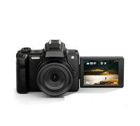 Cryfokt Appareils Photo NuméRiques 4K pour La Photographie, CaméRa De 68 MP avec Autofocus Et éCran Rotatif à 180° De 2,8 Pouces, Appareil Photo avec Zoom 28X pour DéButants