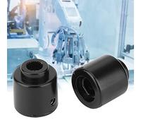 Cryfokt Arbre de Moyeu de Servo en Métal de Remplacement Durable pour Pièces de Robot Tetrixrobotics/Pitsco de 16 Mm de Diamètre, 2 Accessoires de Couplage pour Les Amateurs de Robotique