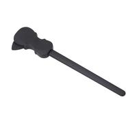 Cryfokt Archet de Guitare Universel Double Face en Plastique avec Médiator, Style Violoncelle pour Instruments à Cordes, Conception Ergonomique et Durable, Finition Nano pour une Friction Douce,