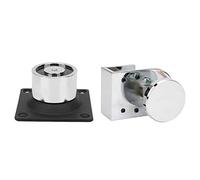 Cryfokt Arrêt de Porte électromagnétique Robuste, Puissance 12V/24V, Force Magnétique 60KG, pour Portes en Verre et Coupe-feu, Acier moulé Robuste