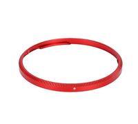 Cryfokt Bague de Décoration D'objectif pour Ricoh GR IV (Rouge) | Matériau en alliage d\'aluminium, facile à installer, protection et décoration