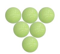 Cryfokt Balle de Lumineuse Fluorescente Nocturne, Double Couche pour la Pratique du, Matériau Durable, Excellent Cadeau pour Les Amateurs de
