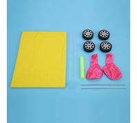 Cryfokt Ballon Voiture Kit DIY, Idéal pour Les Jeunes Scientifiques | Composants de haute qualité, développez des compétences pratiques, découvrez la physique, le plaisir pratique
