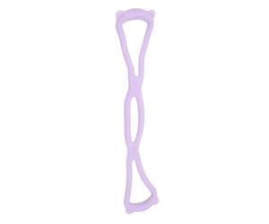 Cryfokt Bande élastique de Résistance Figure 8 pour Exercices des Bras et des épaules, Corde élastique Légère pour L'entraînement du Dos pour la Forme du Corps, Bande Douce pour la Peau pour Femmes