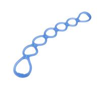 Cryfokt Bande Extensible de Yoga pour étirement des Jambes, Sangle D'exercice Solide et Légère, Idéale pour les Entraînements à Domicile, Bleu (BLUE)