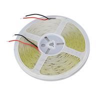 Cryfokt Bande Lumineuse LED COB Découpable, 110lm, éclairage Uniforme, Bande Auto-adhésive pour Vitrine, Abs 10m (Lumière chaude 3000K)