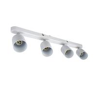 Cryfokt Base de Projecteur Montée au Plafond pour Vitrine de Centre Commercial de Cantine - Support de Lampe GU10 avec Conception de Rotation Flexible pour la Maison et le Bureau - Matériau en Fer